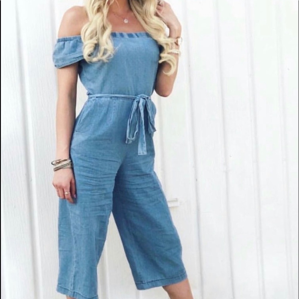 Dainty hooligan one piece denim